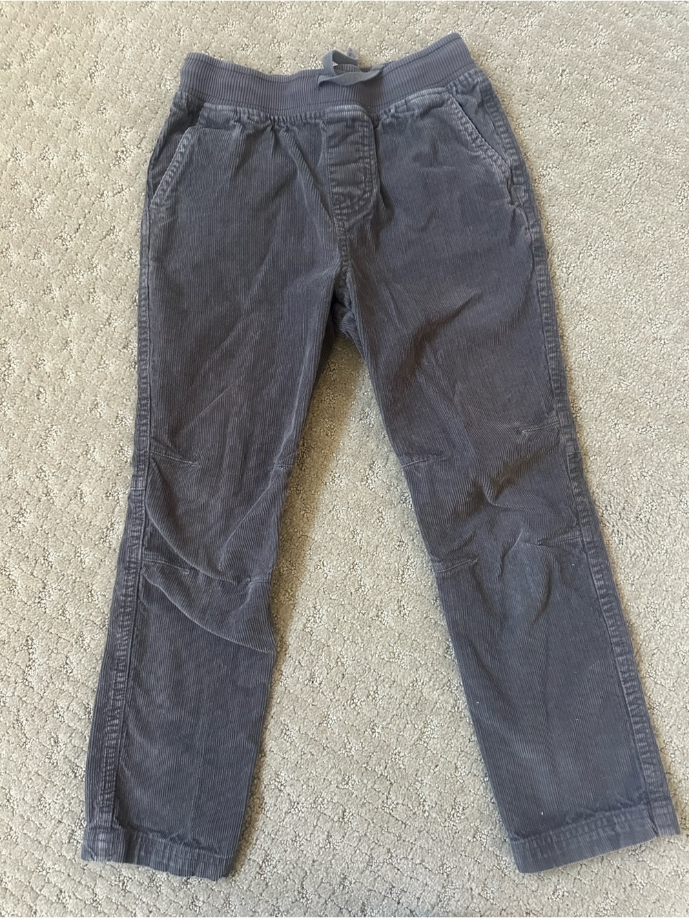 Tea Collection Boys Dark Gray Corduroy Pants- Sz 7